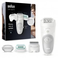 Depiladora Luz Pulsada (IPL) Mojado y seco 28 pinzas Braun SES5625  | Blanco