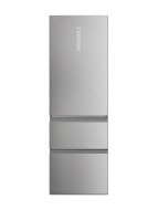 Frigo Combi No Frost Haier 34005434 Alto 185cm x 70cm Clase E 360 L Wifi Pantalla No Inox