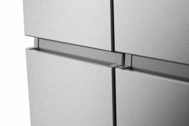 Frigo combi Americano 4 Puertas 584L 178,5cm 91,4cm HISENSE RQ760N4SASE Clase E Wifi No Frost Inox