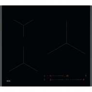 Placa de Inducción Flex 60cm 3 Zonas Fuego 28cm Aeg TO63IV0FFB  | Negro, 7350W
