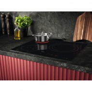 Placa Vitrocerámica 59cm AEG HRB63321CK  | 3 Zonas, Fuego 27cm, Negro, 5700W