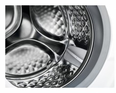 Lavadora AEG LFSR7304L4B de 11Kg Clase A y 1400Rpm  | Negra, ProSteam, PreciseWash, Motor Inverter, Woolmark Blue, Higiene con vapor, Panel Dark Silver