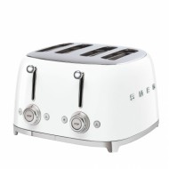 Tostadora 4 ranuras SMEG TSF03WHEU  | 50``STYLE, Blanco