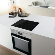 Placa de Inducción 59cm EDESA EIS-6330 R BK /A  | 3 Zonas, Fuego 30cm, 7100W, Negro, 922272046