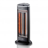 Placa Eléctrica Radiación Tipo Placa eléctrica radiante Piso 1000W SOGO CAL-SS-18224  | Filamentos de Carbono, Negro