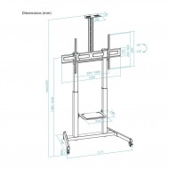 Soporte Tooq FS20406HM-B