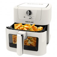 Freidora freidora sin aceite 5,5L Cecotec PowerGear 1500 XL  | 1500W, Negro