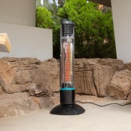 Calefactor Calefactor eléctrico halógeno 1000W elemento calefactor Halógeno CECOTEC ReadyWarm 1000 Power Tow  | er, 8265, Negro