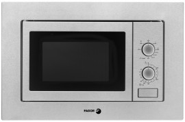 Microondas Integrable 800W 1000W 20 litros FAGOR 3MWB-20CGX  | Inoxidable