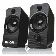 Altavoz HiFi 3W NILOX NXAPC02 Rango 270 - 20000 Hz con Cable Negro