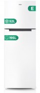 Frigorífico de 2 puertas No frost SVAN SF1675502ENF Alto 161cm x 55cm Clase E Blanco  | 247 L