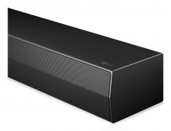 Barra de sonido 2.0 50W LG S20A  | Subwoofer Integrado, Integrado, 50W, 2 Altavoces, DOLBY ATMOS DTS X, Negro