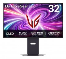 Monitor Gaming OLED LG 31.5" 4K UHD 32GX870A-B  | 480 Hz, 0,03 ms, 16:9