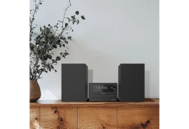 Equipo Hifi Con CD 10W Kenwood M-450DAB  | Bluetooth, 1 USB 2.0, 2 altavoces, Negro