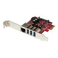 Tarjeta de Red PC StarTech PEXUSB3S3GE