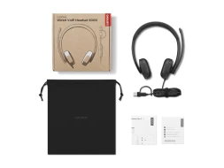 Auriculares Lenovo 4XD1R88995 Alámbrico Diadema Noise Cancelling Negro 4XD1R88995