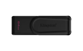 Memoria USB USB 3.2 Gen 1 64GB KINGSTON DTXS/64GB  | Negro