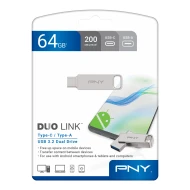 Memoria USB USB 3.2 Gen 1 (3.1 Gen 1) 64GB PNY MM42117982  | Inox