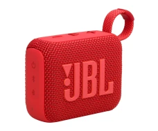 Altavoz HiFi 4W Altavoz portátil JBL GO 4 ROJO  | IP67, Rango 2400 MHz - 2483.5 MHz, 85dB, Bluetooth, USB-C, Rojo