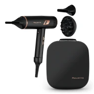 Secador de pelo 2000W BLDC ROWENTA CV9920F3  | 3 Velocidades, 3 Temperaturas, Función iónica, Negro, Cobre