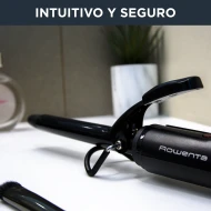 Moldeador de pelo 180 ºC 25W 1 Velocidades 3 Temperaturas ROWENTA CF2133F0  | Negro