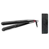 Plancha de pelo Cerámico Temperatura (máx) 210 °C ROWENTA SF466LF0  | Cabello seco, Temperaturas 8, con LCD, KARL LAGERFELD, Negro