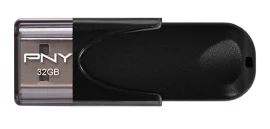 Memoria USB PNY MM42117652  | 32GB, USB 2.0 (Tipo A), Negro