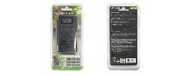 Radio PLL Radio Reloj MUSE M03R FM a Baterías: 2×1,5V tipo AAA / R03 / UM4 Negro