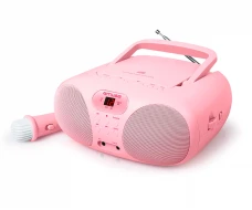 Radio CD Radio CD portátil Muse MD-203 KP  | FM (analógica), Rosa