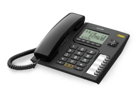 Teléfono sobremesa ALCATEL ATL1413755  | Pantalla incorporada, Identificador de llamadas, Negro