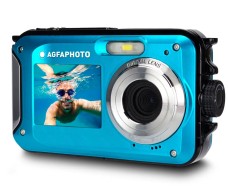 Cámara fotos digital Compacta impermeable Full HD 24 MP CMOS AGFAPHOTO WP8000BL Azul