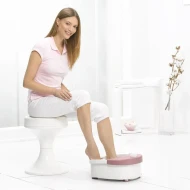 Hidromasaje 4 Rodillos Beurer FB20  | Blanco/Rosa, Blanco