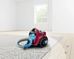Aspirador Aspirador sin bolsa Sin bolsa 700W BOSCH BGC05A322  | 78dB, 9 m Radio, rojo, Rojo