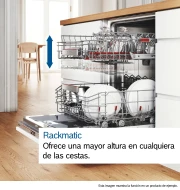 Lavavajillas 60 Bosch SMS4HVW11E Clase C  | 9L, WiFi, 14 cubiertos, 46dB, Blanco