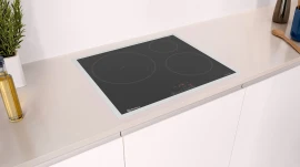 Placa de Inducción 60cm 3 Zonas Fuego 28cm BALAY 3EB865XR  | Negro, 4600W