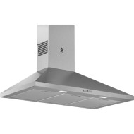Campana Decorativa de Pared Piramidal BALAY 3BC696MX 90cm Clase A Inox  | 626 m³/h, 69dB, Niveles Extracción 3