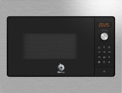 Microondas Integrable 800W 1000W 20 litros BALAY 3CG5142X3  | con marco, Inox