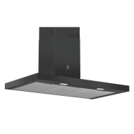 Campana Decorativa de Pared T Invertida BALAY 3BC096MN 90cm Clase B Negro  | 619 m³/h, 54dB, Niveles Extracción 3