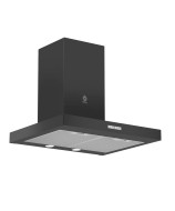 Campana Decorativa T Invertida BALAY 3BC065MN 60cm Clase Dentro del rango de A+++ a D Negro  | 525 m³/h, 51 dB(A), Niveles Extracción 3