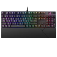 Teclado Gaming y productividad Switches optomecánicos Retroiluminado LED RGB multicolor personalizable Asus 90MP0350-BKSA00  | USB 2.0 (cableado, 2 m)