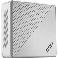 Pc Sobremesa Mini PC Windows 11 Intel Core i3-100U a 1.2 GHz (6 núcleos, 15W) MSI 9S6-B0A822-614  | Intel Graphics, 8Gb., 512GB, Bluetooth, Blanco