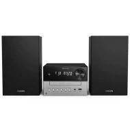 Equipo Hifi Con CD 20W PHILIPS TAM3205M2/12  | Bluetooth, Sí USB 2.0, 2 altavoces, Negro, Plata