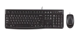 Teclado y Raton (Pack) Membrana Ratón Óptico LOGITECH 920-002552  | USB, Teclado numérico, Negro