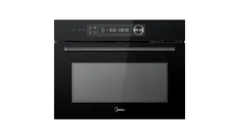 Horno Compacto Multifunción 60cm con Microondas Midea MCOTV950E4MO-BK  | 50L, Clase A, Negro, Limpieza Limpieza Manual, WiFi