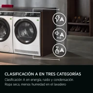 Secadora AEG TR939V4PB 9Kg Bomba de Calor Clase A  | Blanco, EasyClean, Woolmark Green