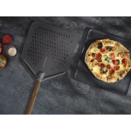 Horno Polivalente MealAssist PizzaExpert 60cm con Microondas AEG TX7PB631SB  | 72L, Limpieza Pirolítico, Clase A++, Cristal negro con perfil inox y tirador negro anodizado
