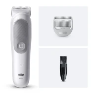 Cortapelos corte Mínimo 0,5mm BRAUN BG5500 2 accesorios  | 17 Pasos, Corte Máximo 25mm, Gris