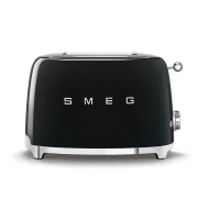 Tostadora 2 Ranuras SMEG TSF01BLEU  | 50`STYLE, Negro, Brillante