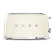Tostadora 4x2, amplitud 36 mm) Smeg TSF02CREU  | crema