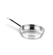 Sartén Acero Inoxidable 20cm Bra A121611  | Adecuado para Todas las fuentes de calor, Plateado